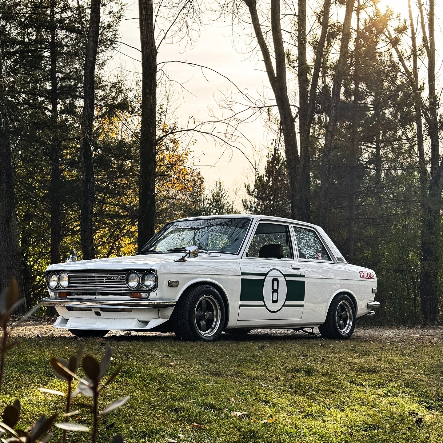 A classic Datsun 510 from the LeArchive automotive collection